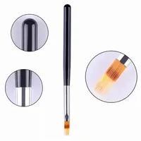 Nail Tools Nail Brush Serrated Powder Bar Black Bar Nail Pen Nail Pen Gradient Pen Nail Brush 1