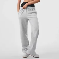 AI Straight Leg Sweatpant Yoga Accolade Straight Women's Loose Tracksuit Pants Straight Leg Wide Casual Tracksuit Pants 1