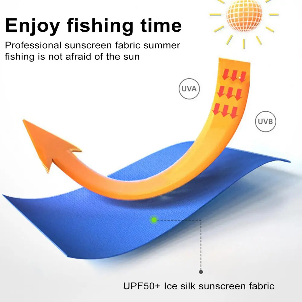 Fishing Gloves Sun Gloves Upf 50 Fingerless Uv For Men Women Breathable Fishing Kayaking Hiking