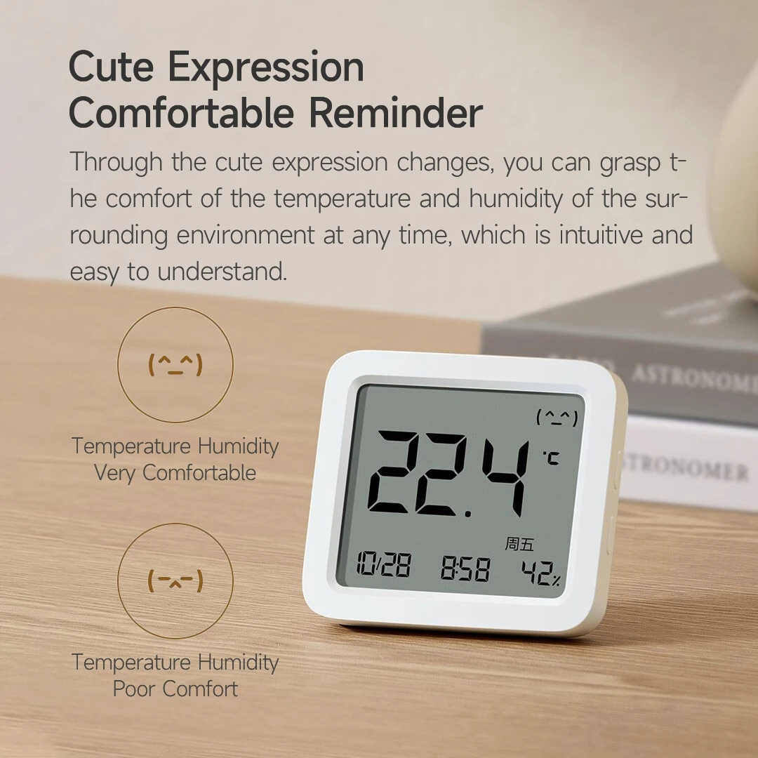 Xiaomi Mijia Smart Temperature and Humidity Monitor 3 - Univers Xiaomi