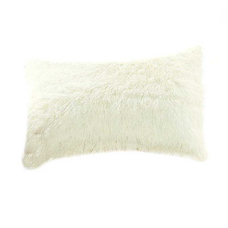 Beige cushion cover