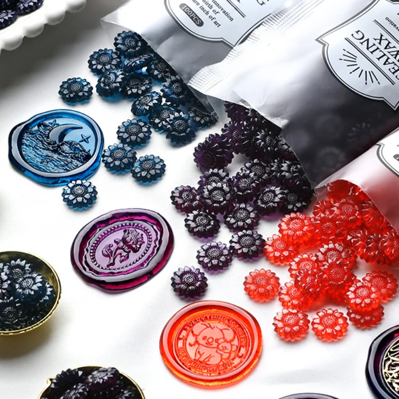 100Pcs Sealing Wax Beads for DIY Wax Seal