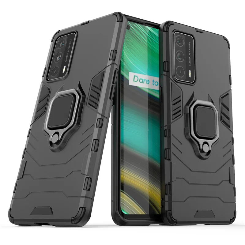 

Kickstand Case For Huawei Y6 Y7 Pro Y9 Prime 2019 Shockproof Armor PC Back Cover For P Smart Z S Honor 9C 10 Lite 10i 20i 20 Pro