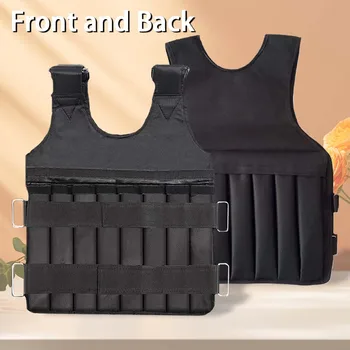 Adjustable Weighted Vest 50kg Capacity 1