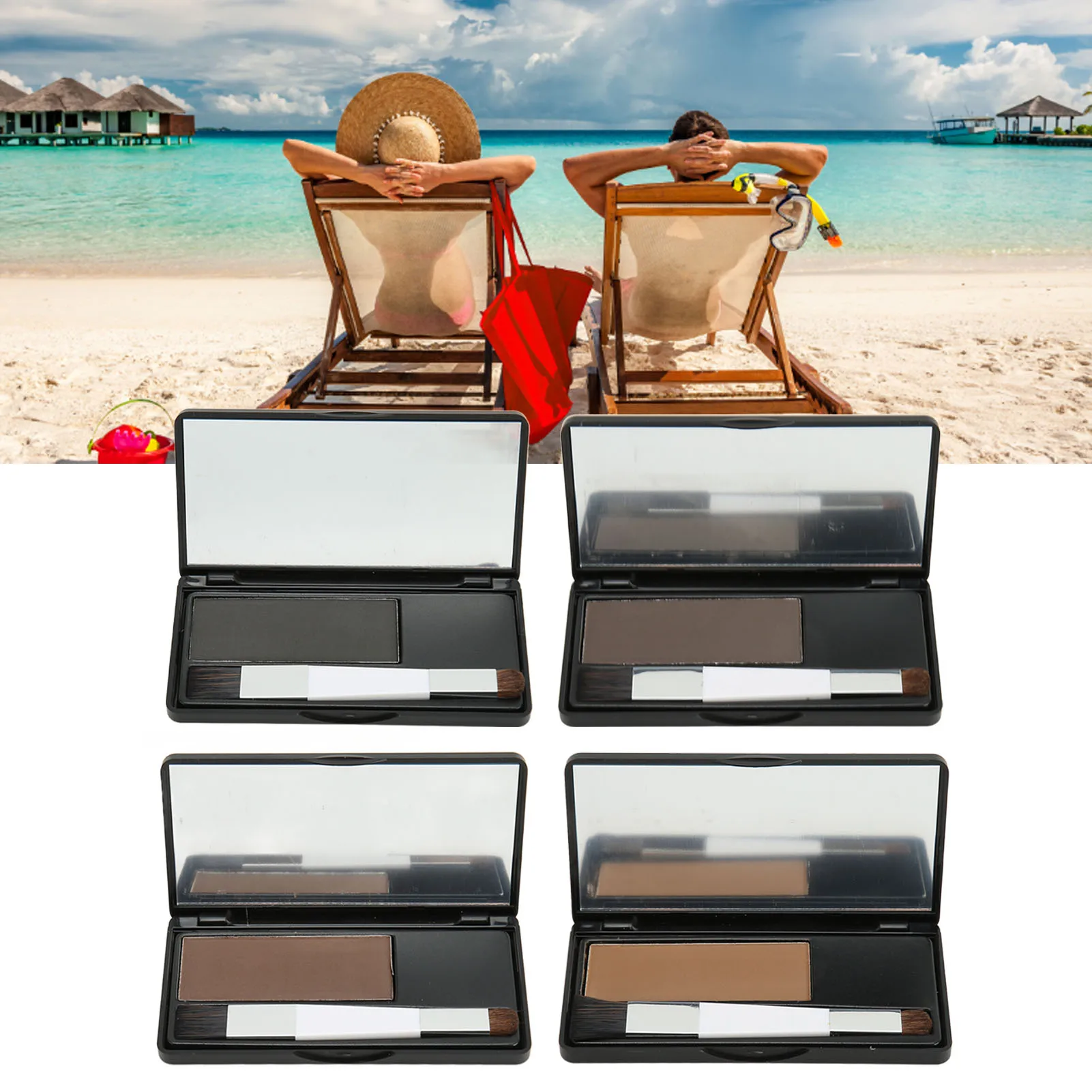 

Waterproof Hairline Shadow Powder Hair Root Concealer Eyebrow Makeup Powder Beauty Cosmetic 8g