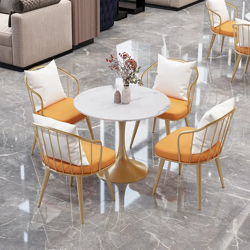 Cheap Price Manufacture Coffee Shop Furniture Restaurant Chair Cafe Dining Table Set 4 Chairs