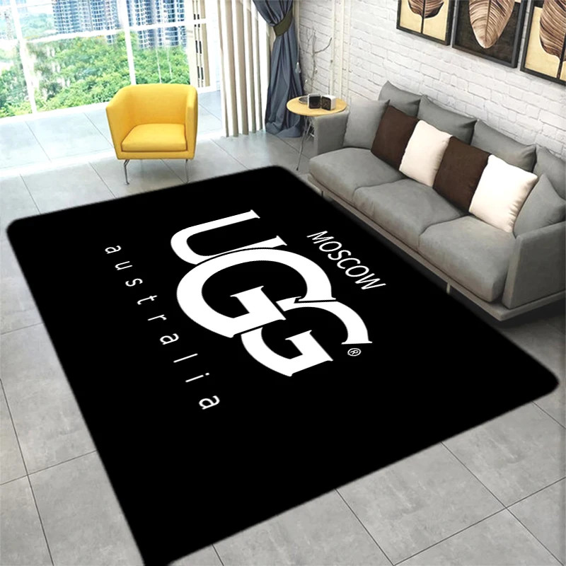 오토바이 카펫 U-UGG 어린이 방 매트, 현관 문짝 도어매트, 카와이 러그 바닥 매트, 주방 장식 목욕 재미있는