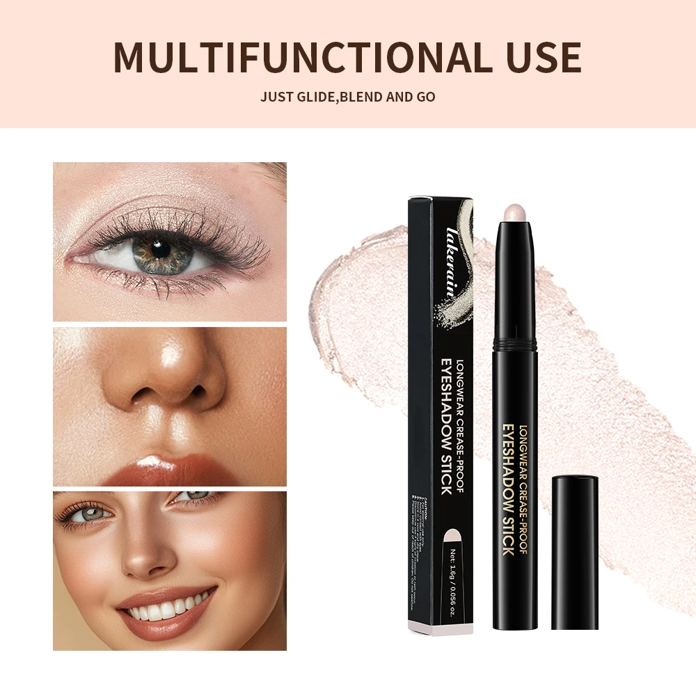 12 Colors Eyeshadow Pencil Stick Shimmer Matte Waterproof Metallic Glitter Eye Shadow Highlighter Pencil Eyeshadow Cosmetics eyeshadow stick eyeshadow pencil eyeshadow pen matte eyeshadow