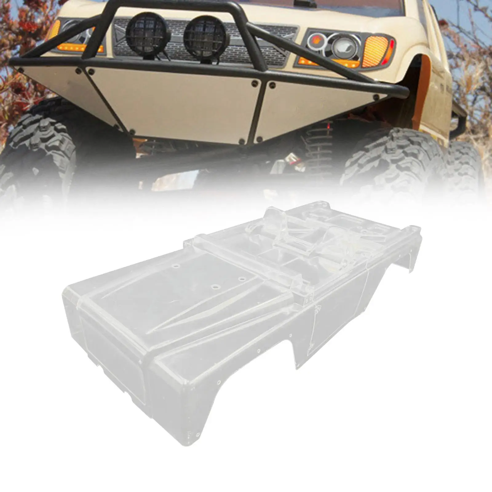 

Неокрашенный легкий корпус кузова радиоуправляемого автомобиля рамка Корпус радиоуправляемого грузовика оболочка для 1/10 автомобилей модель автомобиля