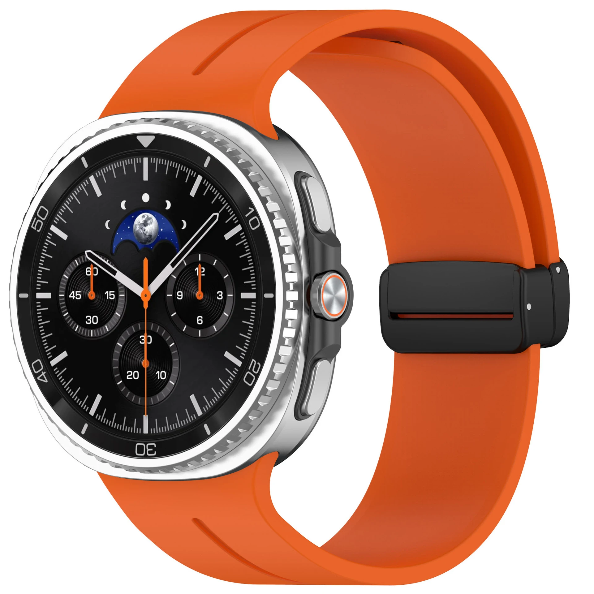 Magnetisches Armband für Samsung Galaxy Watch 9 8 44mm 40mm Silikon Sport Atmungsaktives Correa Armband Galaxy Watch 8 Classic 46mm Armband – Detail 9