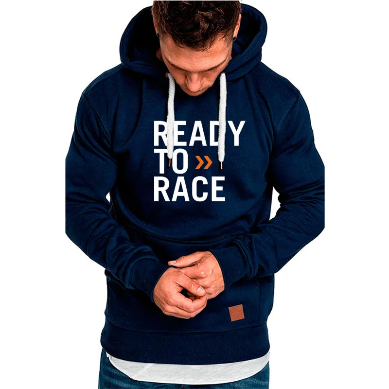 2025 Autumn Women Men Sweatshirt Ready To Race Enduro Cross Motocross Bitumen Bike print Pullover Hoodie Streetwear Tops