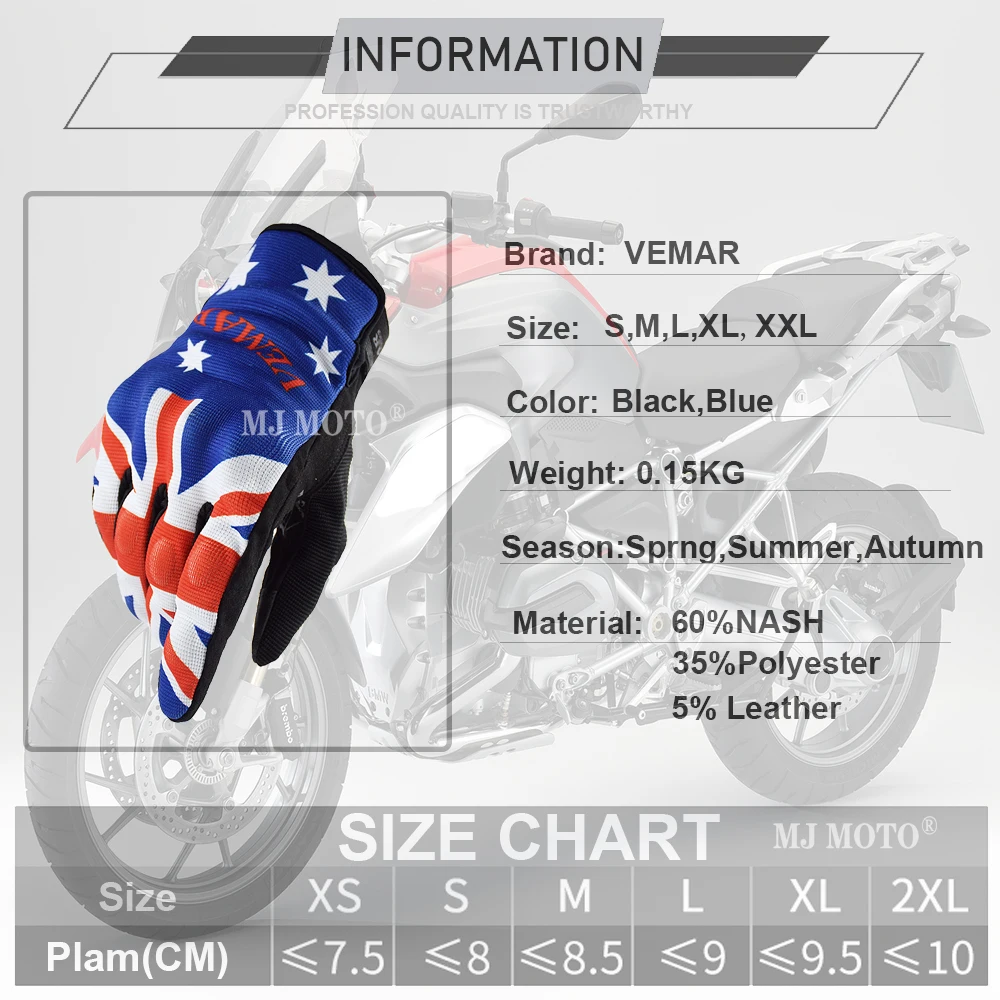 VEMAR ��� Motocross �尩 ������ ��⼺ Guantes ���� ���� ������� �尩 BMX MTB PH �尩 ������� ��� �� ��