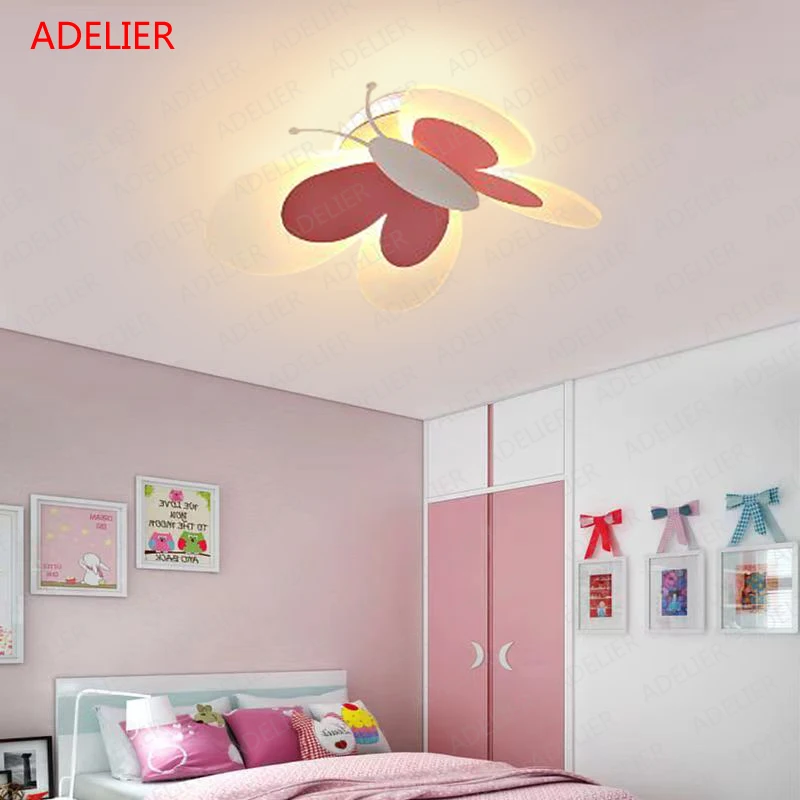 Рисунок 3 - Потолочные светильники в виде Розовых Бабочек