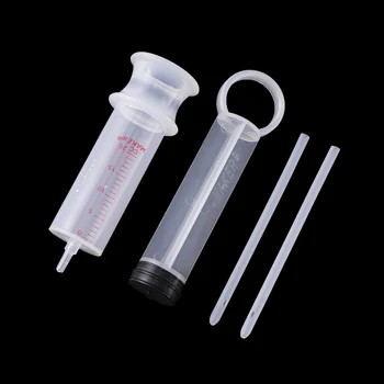 비둘기 먹이 주사기, 식품 등급 실리콘 튜브, 고양이 및 개 먹이 공급기, 플라스틱 새 공급기, 20ml, 1 세트