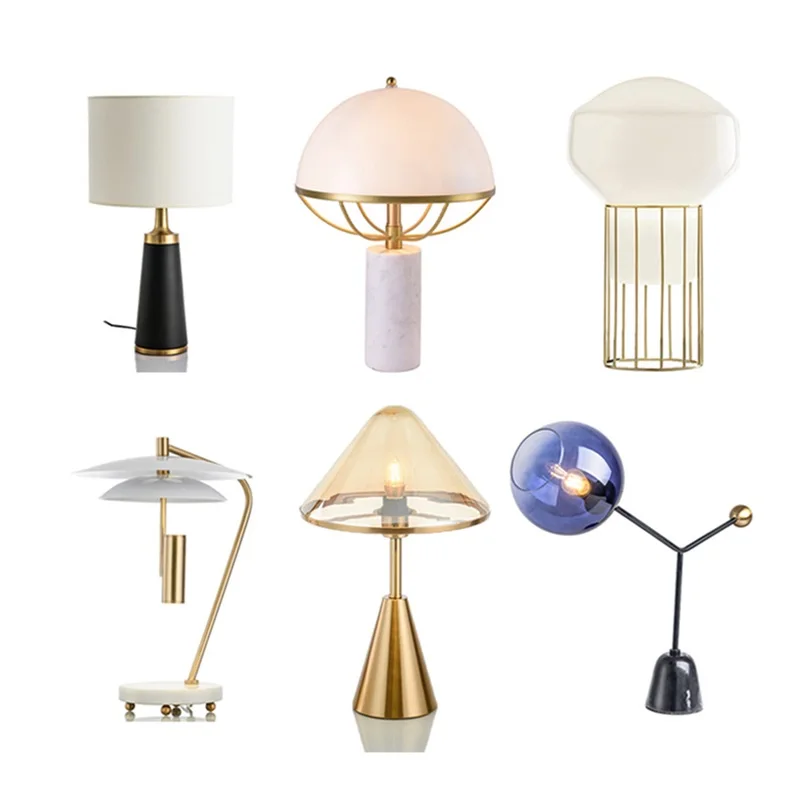 

BERTH Modern Ceramic Table Lamps For Bedside Variety Design E27 Desk Lights Home LED Decoration Foyer Living Room Hotel