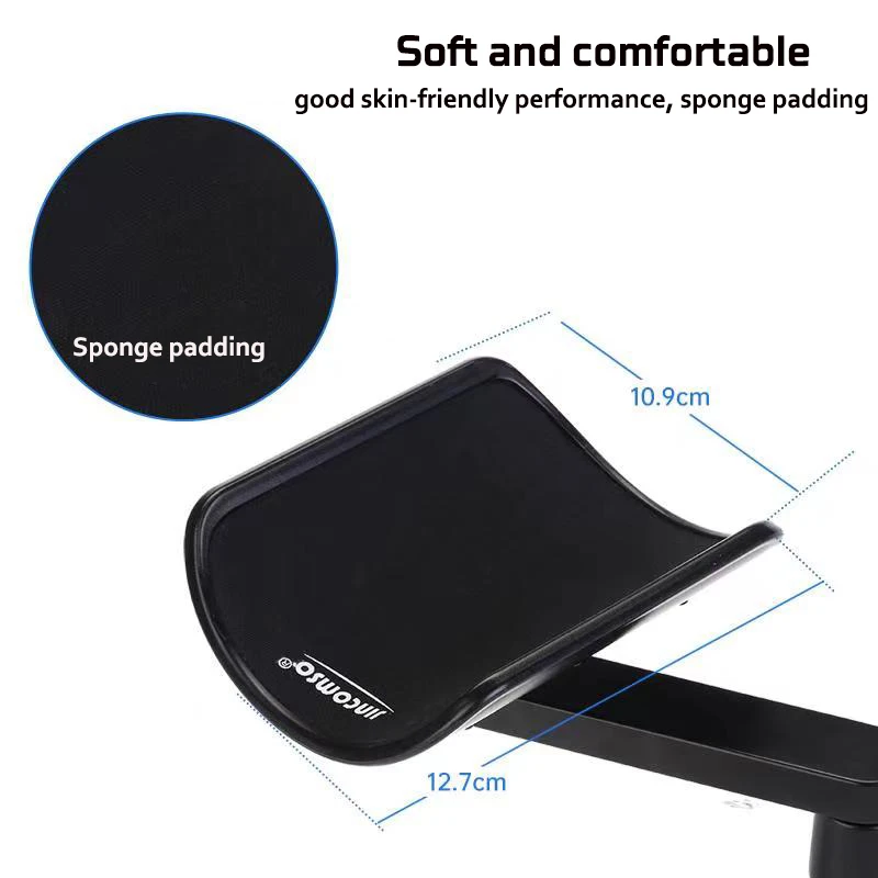 Metal Adjustable Arm Rest Wrist support Extended Mousepad Armrest for Computer Ergonomic Hand Comfort Mouse Pad Shoulder Protect Mouse Pad