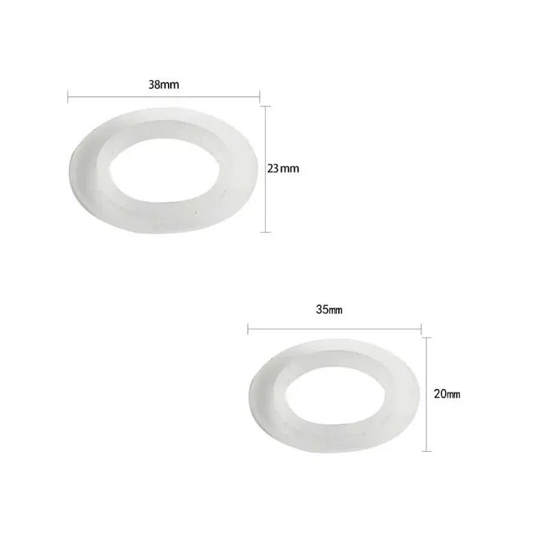 

1PC Silicone Basin Drain Ring Gasket 35*20mm 38*23mm Washbasin Bathtub Water Cover Silicone Sealing Ring Water Floor Drain Seal