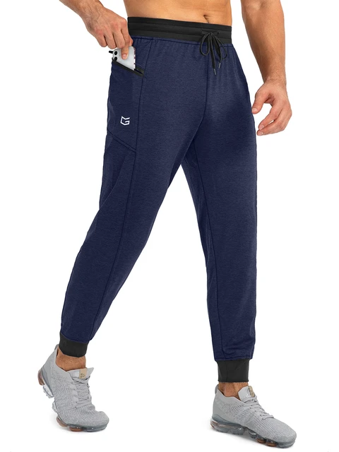  G Gradual Men's Joggers with Zipper Pockets Stretch