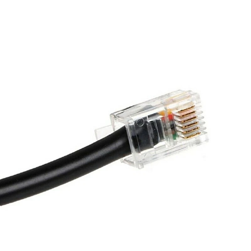 

10Pcs For FT-7800 FT-8800 FT-8900 Car Radio MH-42 MH-48 Speaker Mic Cable Cord Wire For Yaesu MH-48A6J MH-42B6J