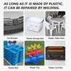 50W Plastic Welder Kit portable Car Body Crack Repair Welding Gun Machine Rapid Fever Auto Fender Bumper Repair Kit With Nail 6