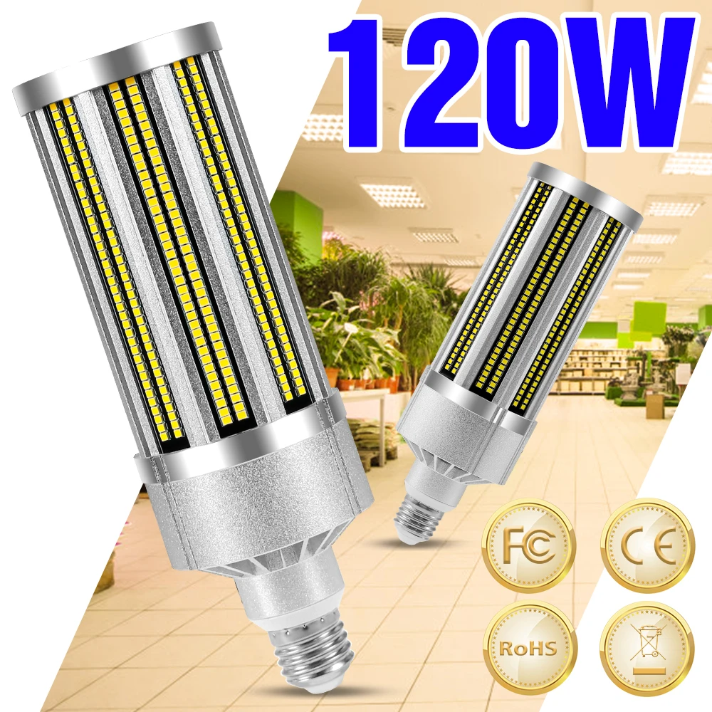 

LED Corn Bulb E27 Lamp E39 Light 220V Lampada LED Chandeliers 110V Bombillas 25W 35W 50W 54W 60W 80W 100W 120W For Home Lighting