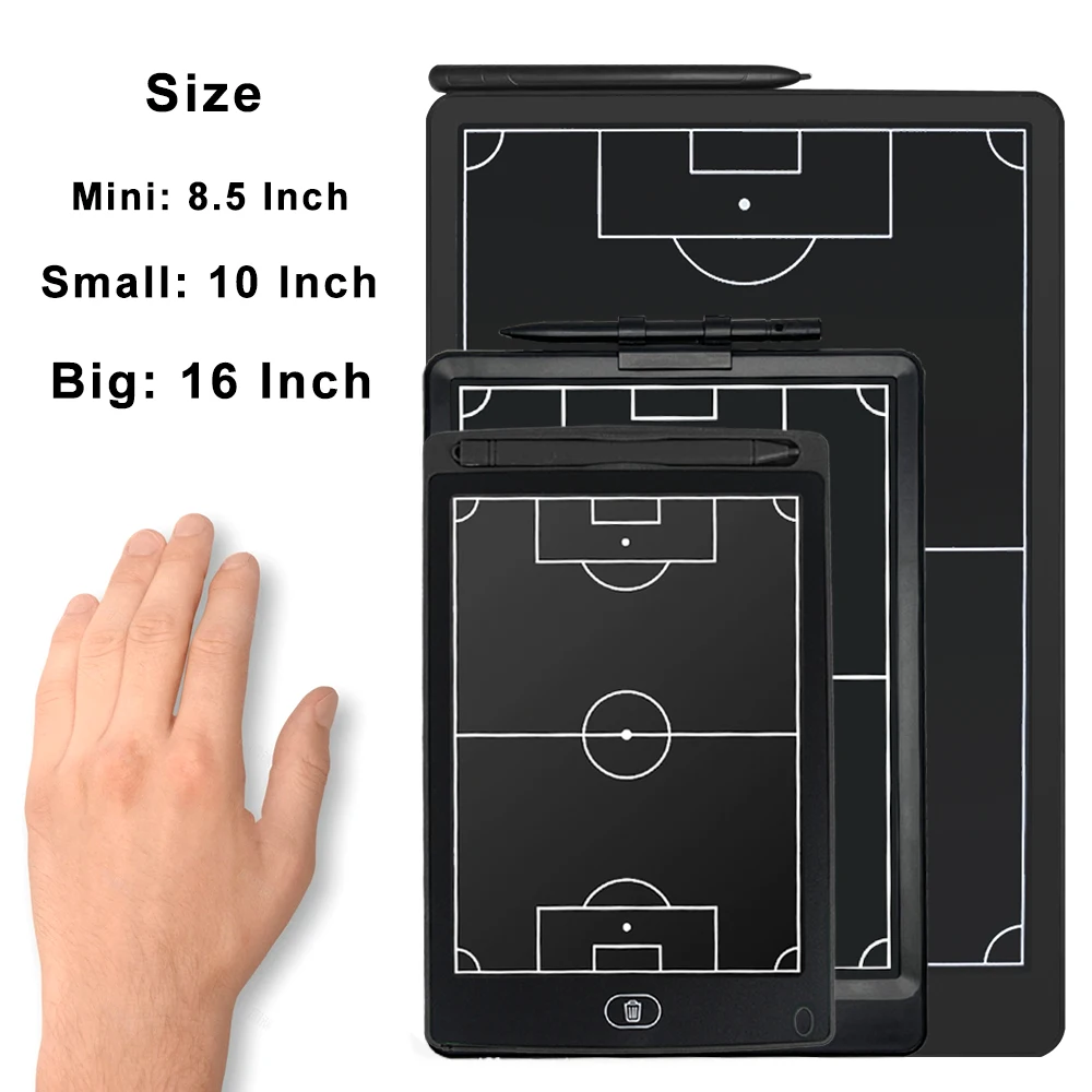LCD Electronic Sports Strategy Marker and Coaching Board for Football, Basketball, and Soccer Training