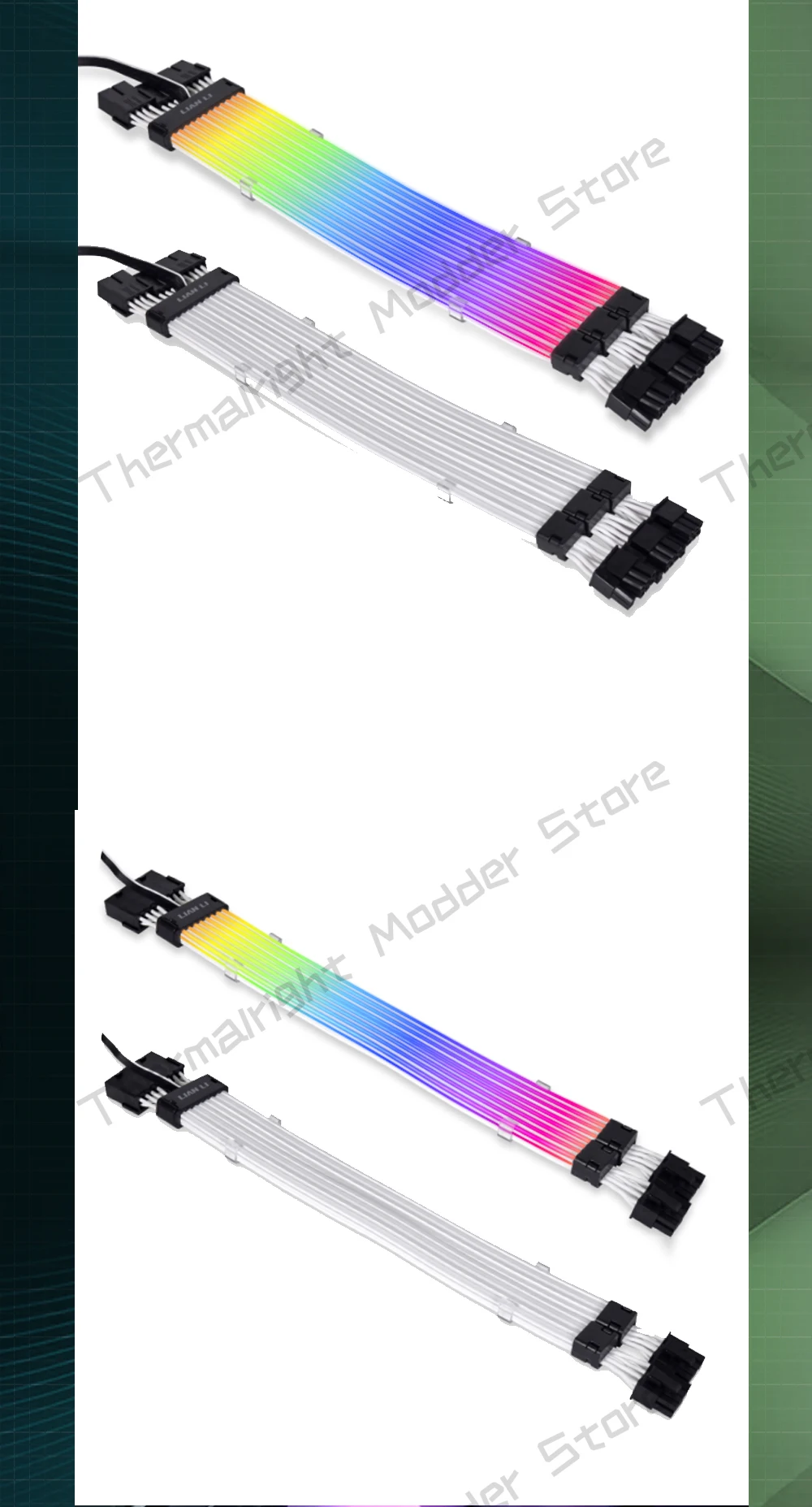 Cabo triplo flexível do gpu 8pin do