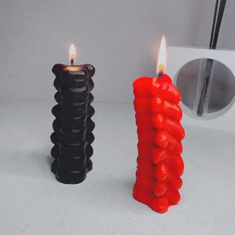 Low Temperature Candle Spine Drop Wax Anti-Burning Sex Massage Candle Bdsm Toys for Flirting