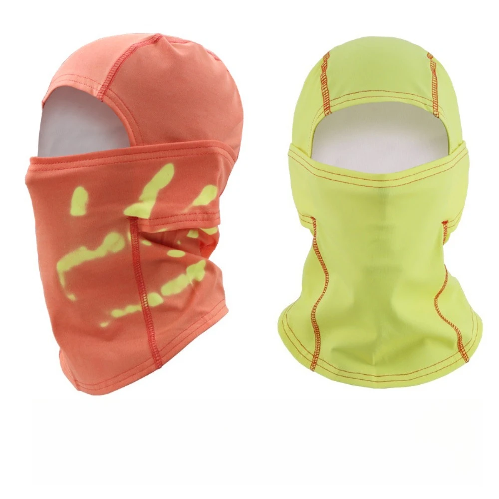 Magische, temperaturempfindliche Sturmhaube mit Wärmeaktivierung, Skimaske für Winter, Sommer, Radfahren, Motorrad, atmungsaktiv, Vollgesichtsabdeckung – Detail 6