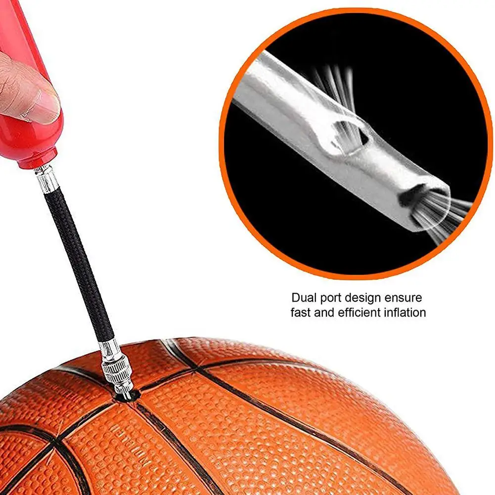 Sports Ball Air Valve volleyball Basketball Football Inflation Air Inflating Pump Needle Adapter