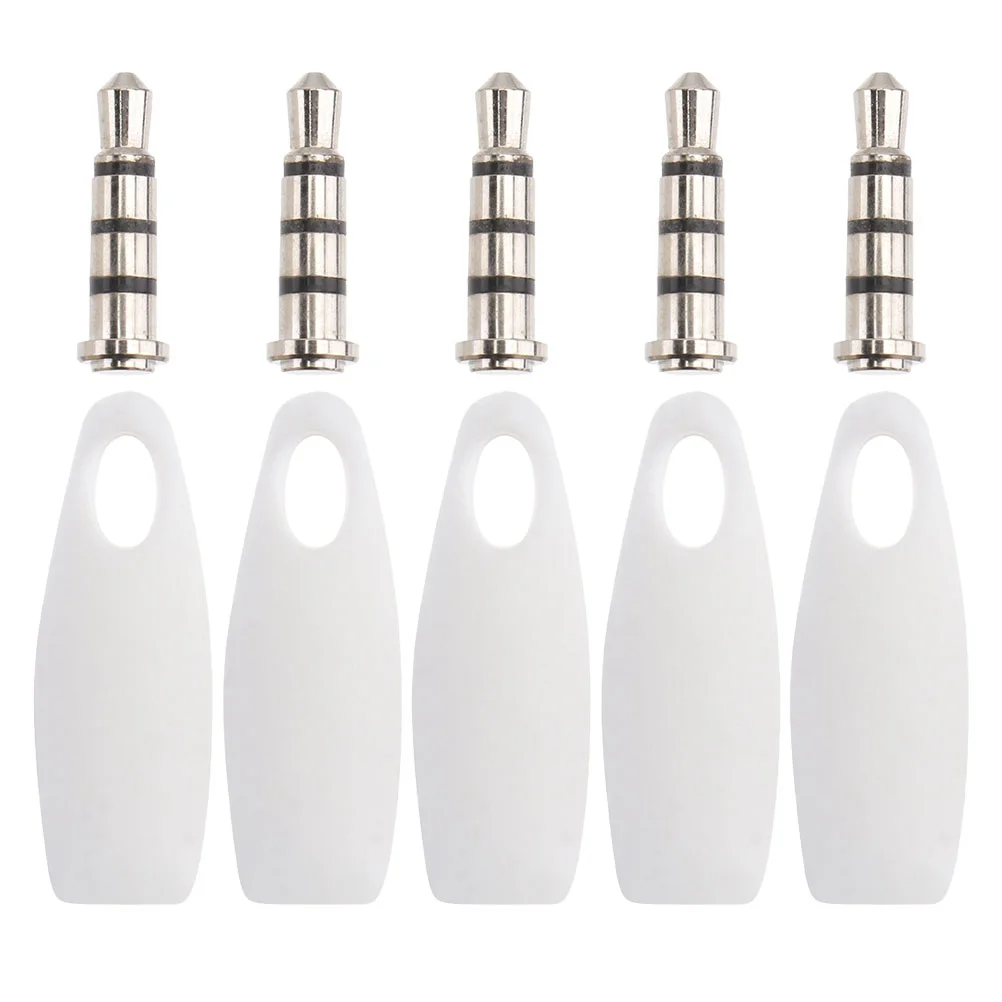 

5 Sets Pc Microphone Blocker Headphone Jack Blocker Block Plug for Laptop Tablets Accessories