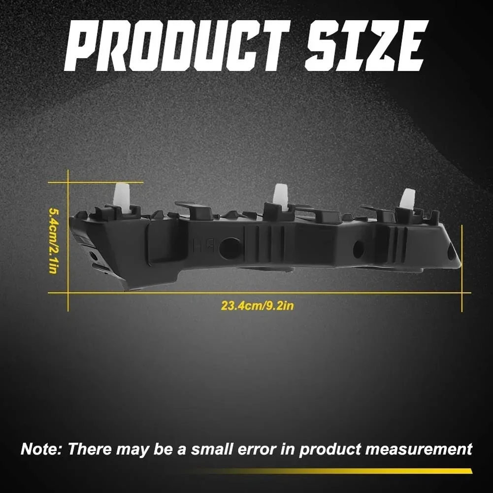 1쌍 프론트 범퍼 브래킷 86514-H9000 86513-H9000 기아 리오 2018 2019 2020 전면 좌우 범퍼 고정 브래킷