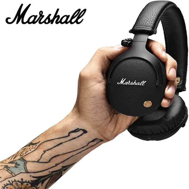 Marshall-auriculares inalámbricos con Bluetooth, audífonos originales  estéreo 3D con Tweeter, graves profundos, plegables, Deportivos - AliExpress