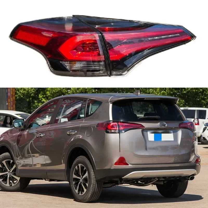 

Автомобильные аксессуары для Toyota RAV4 09-12 13 -15 16-19, задняя фонарь в сборе, стоп-сигнал, задние фонари заднего хода