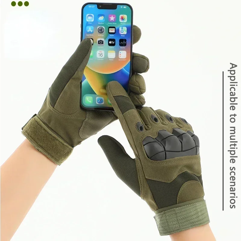 Tactical Gloves Shooting Gloves Touch Design Fitness Protection Sports Motorcycle Hunting Full Finger Walking