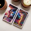 Colorful Cat Tarot English Paper Tarot 78 Sheets Tarot Deck Cat Theme Paper Cards Interaction Tarot Deck Game Divination Card 1