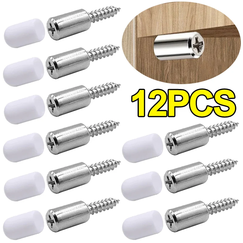 12/2 Set Cross Selftapping Screw with NonSlip Sleeve Shelf Bracket