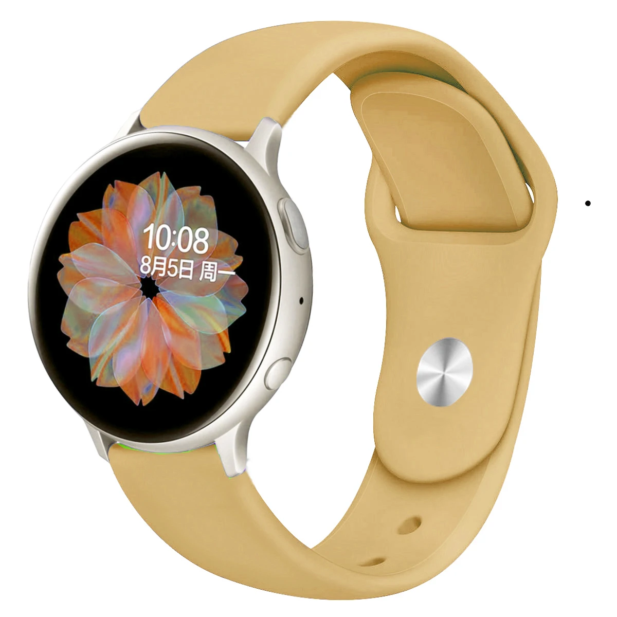 Silicone Replacement Watch Band, 20mm/22mm, Multiple Smartwatch Compatibility
