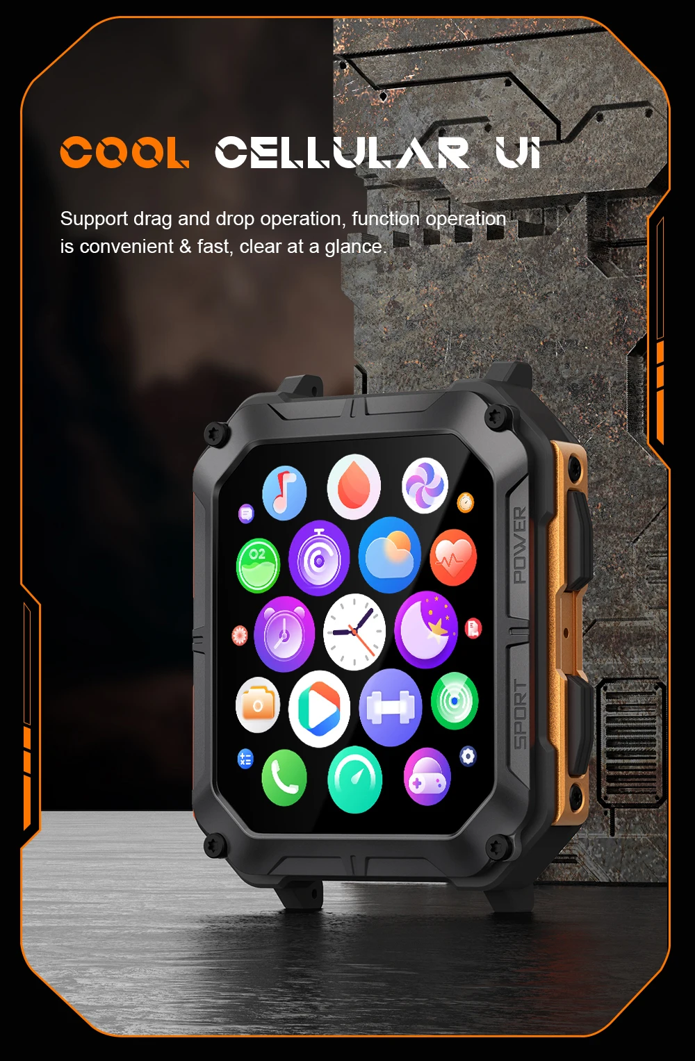 SolidWatch™ - o smartwatch indestrutível 6