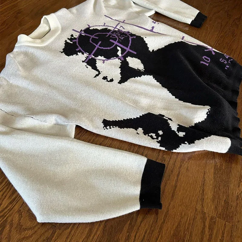 temperament commuter style pullover sweater for women's autumn and winter new loose all-match crew-neck knitwear