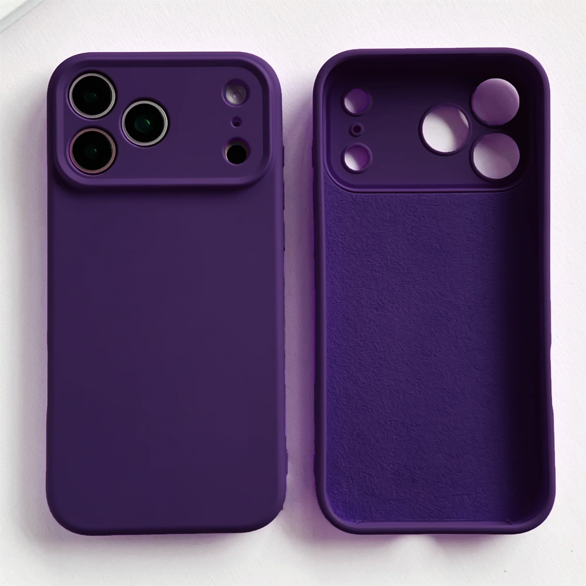 Luxury Liquid Silicone Shockproof Phone Case - Soft and Protective Cover