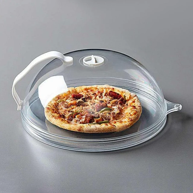 Microwave Food Cover Splash Proof Plate Cover Micro-wave oven  Anti-Sputtering Cover with Steam Vents and Handle Dropshipping