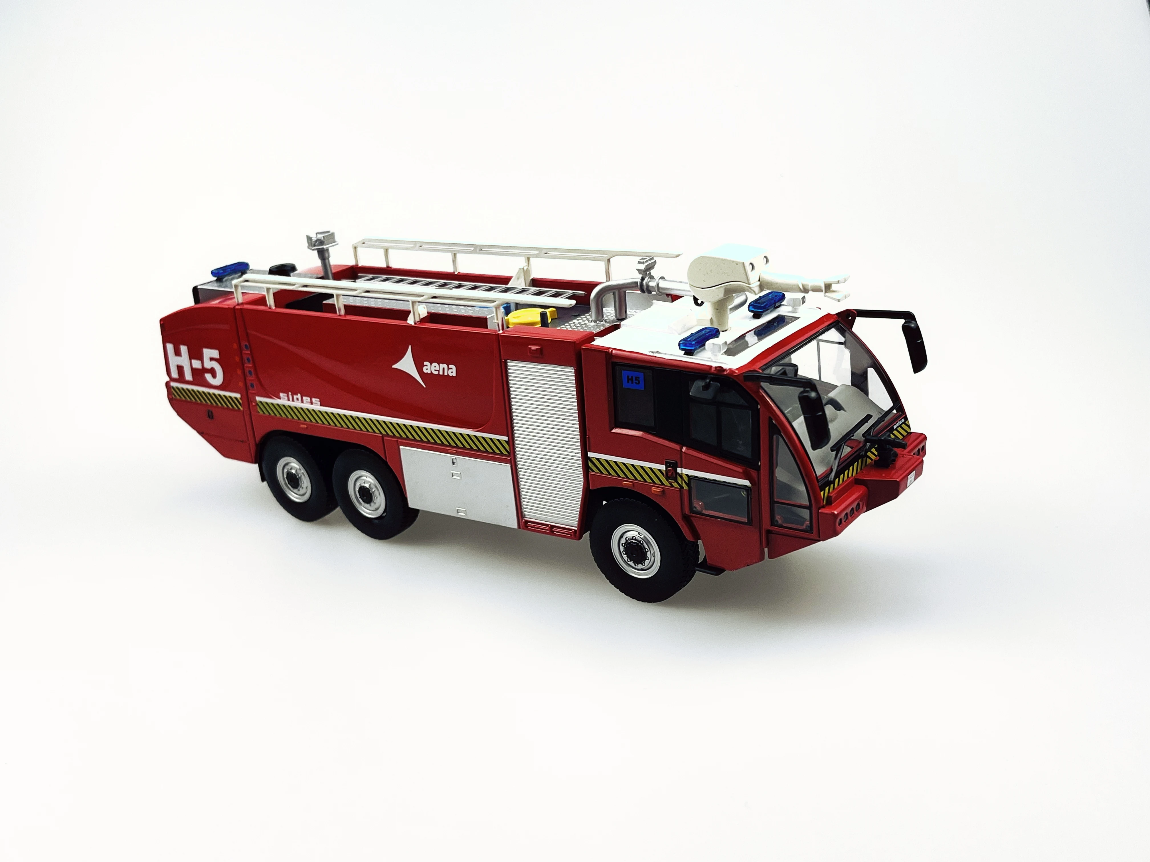 Ixo 1:43 Scale S3X France Lyon International Airport Fire Engine Car Model Ornamenti Da Esposizione Regalo Giocattolo Da Collezione