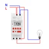 High Quality Sinotimer 30A High Load 85-265VAC 7 Days Digital Programmable Timer Switch Relay Time Control For 16 ON/OFF Output 6
