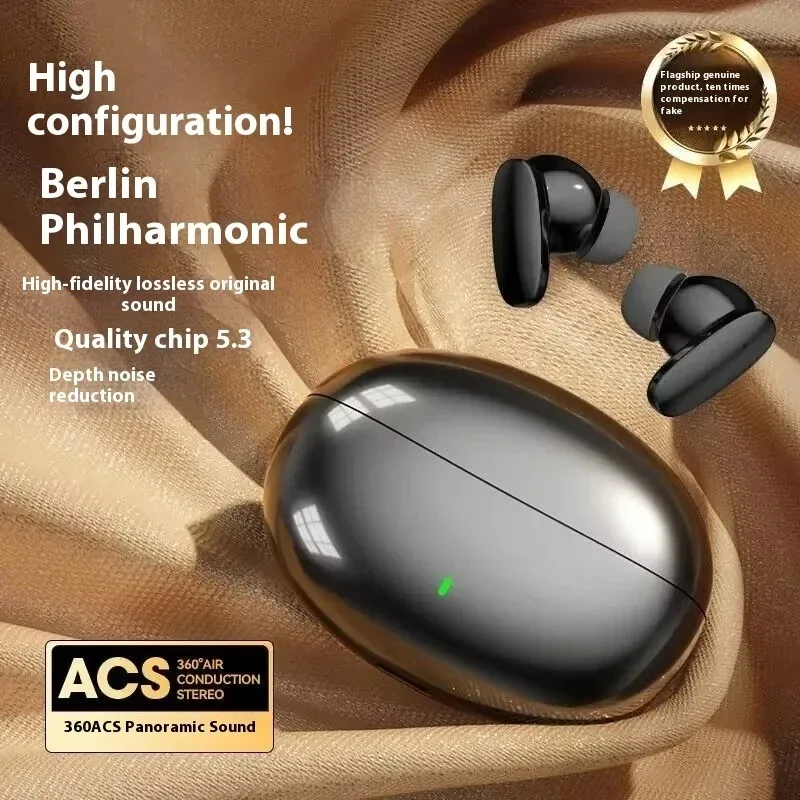 Wireless Bluetooth Earbuds With Mic And Touch Control System_voghion.com