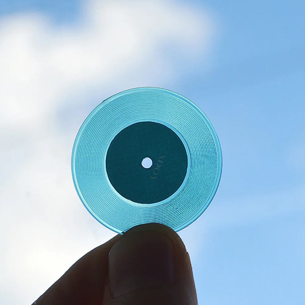 

12 Pcs Dollhouse Records Miniature Vinyl Interesting Children Delicate Desktop Supplies Decorative