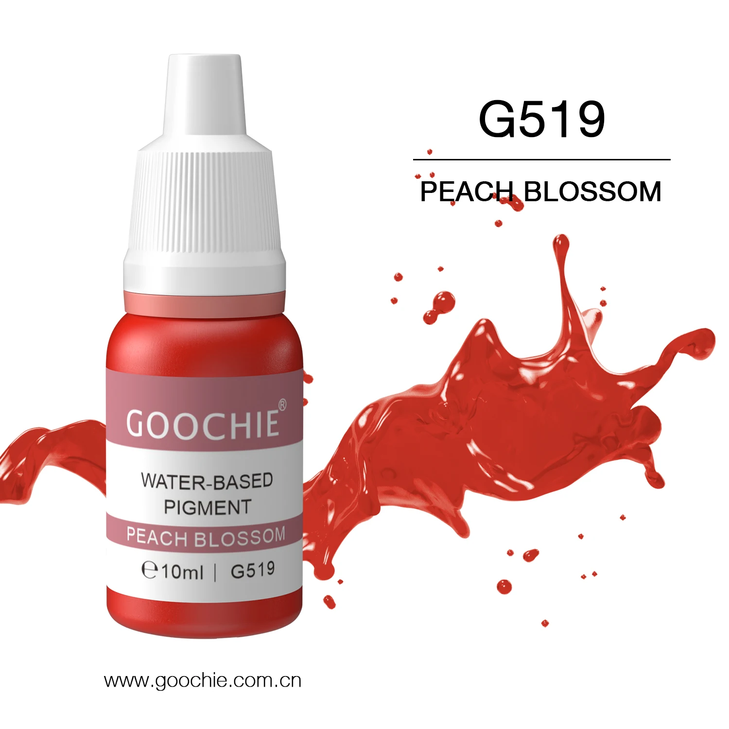 New Goochie PMU Machine Liquid Pigment Eyebrow Lip Eyeliner Permanent Makeup Inks