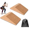1/2Pcs Squat Wedge Block Non Slip Professional Squat Ramp for Weightlifting Deadlift Heel Elevated Calf Raises Yoga Slant Board