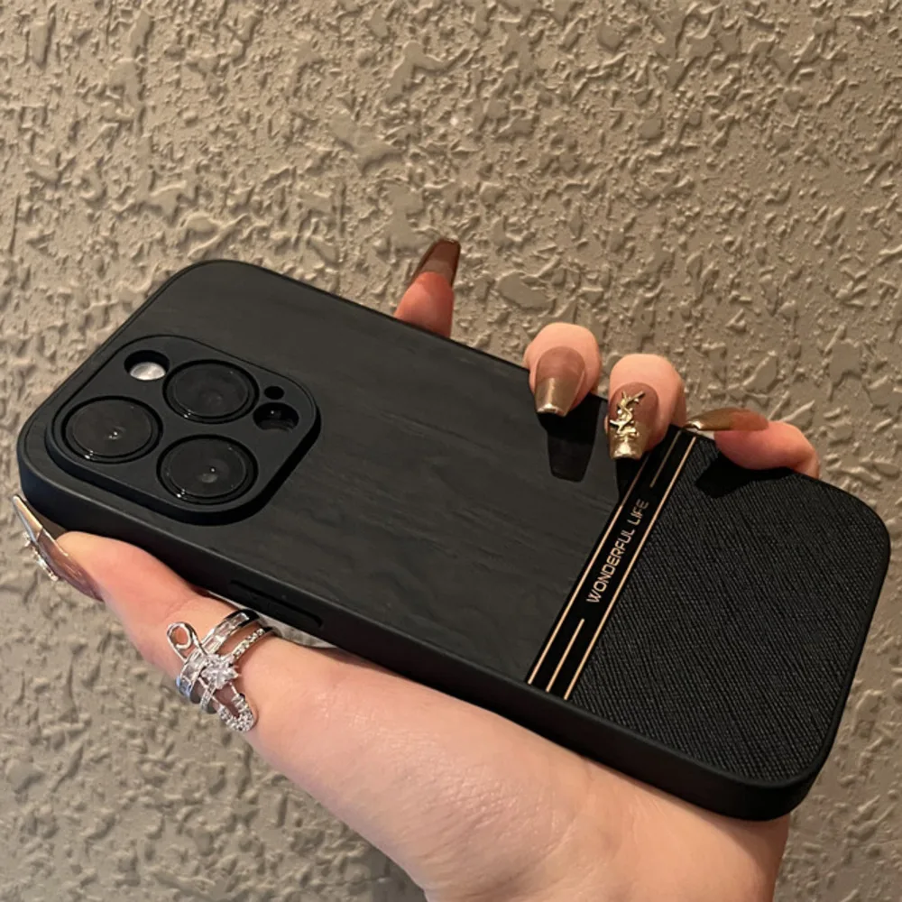 Schwaarz Shangruisu Lieder Handyshülle Nei iPhone Promax Premium 14 iPhone 13 Set 12 Komplett Package Lëns 15 Ultra Anti-Fall_voghion.com