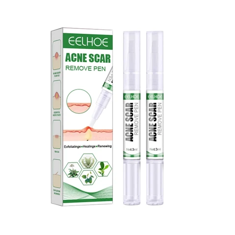 Clear Acne Dark Spots & Scars Natural Blend Herbal for Acne Prone Sensitive Skin Acne Pen Acne Treatment Face Care Serum